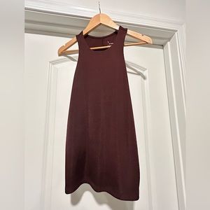 TARGET a new day brown Ribbed  Tank Top - Large